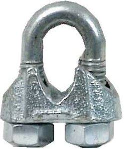 Chain Galvanized Malleable Iron Wire Rope Clip 1-1/2 in