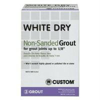 White Dry Indoor and Outdoor White Grou