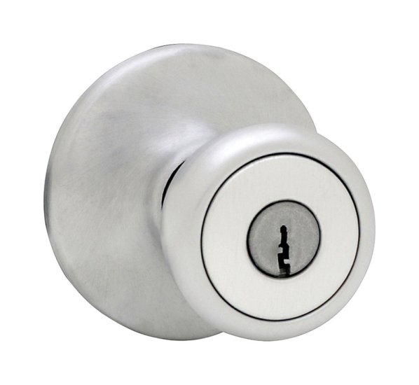 Satin Chrome Entry Knobs Mobile Home