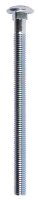 1/2 in. Dia. x 7 in. L Zinc-Plated Steel Carriage Bolt 2