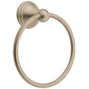 (image for) MOEN Preston Towel Ring in Spot Resist Brushed Nickel