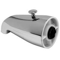 3/4-1/2 in. FIP Bathtub Spout with Top Diverter in Chrome