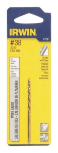 337 x 2-1/2 in. L High Speed Steel Wire Gauge Bit 1 pc.