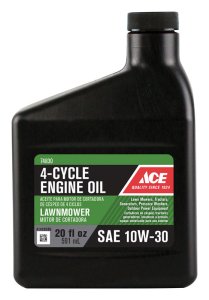 10W-30 4-Cycle Lawn Mower Motor Oil 20 oz