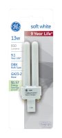 GE Energy Smart 13 watt T4 4.84 in. L CFL Bulb Soft White A-Line