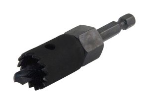 1 in. Dia. x 3-1/4 in. L Carbon Steel Hole Saw 1/4 in. 1 pc.