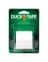 1.88 in. W x 5 yd. L White Solid Duct Tape