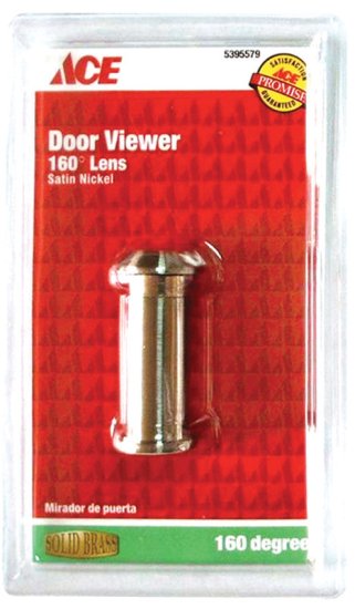 Satin Brass Door Viewer