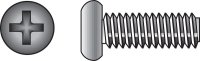 6-32 x 1-1/2 in. L Phillips Pan Head Stainless Steel