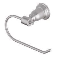 (image for) Brushed Nickel Metallic Toilet Paper Holder