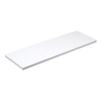 12 in. H x 12 in. W x 48 in. D White Particleboard/