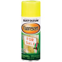 Specialty Fluorescent Yellow Spray Paint 11 oz.