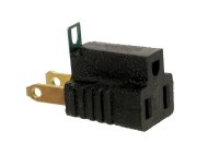 Grounded 1 outlets Grounding Adapter 1 pk