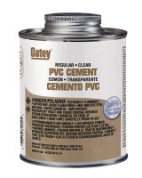 Clear Cement For PVC 32 oz.