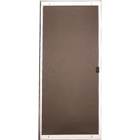 Adjustable Patio Screen Door, White, 30 in. x 78 in.