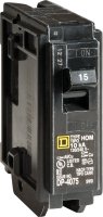 HomeLine 15 amps Plug In Single Pole Circuit Breaker