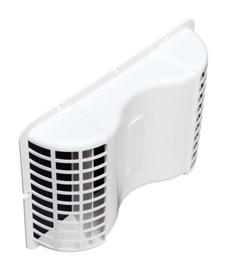 White Plastic Eave Vent