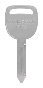 Automotive Key Blank Double sided For GM