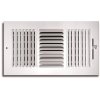 (image for) 8 in. x 14 in. 3-Way Wall/Ceiling Register