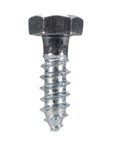 5/16 in. x 1 in. L Hex Zinc-Plated Steel Lag Screw 100 p