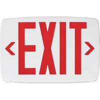 Thermoplastic Indoor LED Lighted Exit Sign