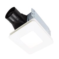 (image for) 60 CFM 0.9 Sones Bathroom Exhaust Fan with Light