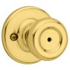 Polished Brass Steel Privacy Knob Tylo