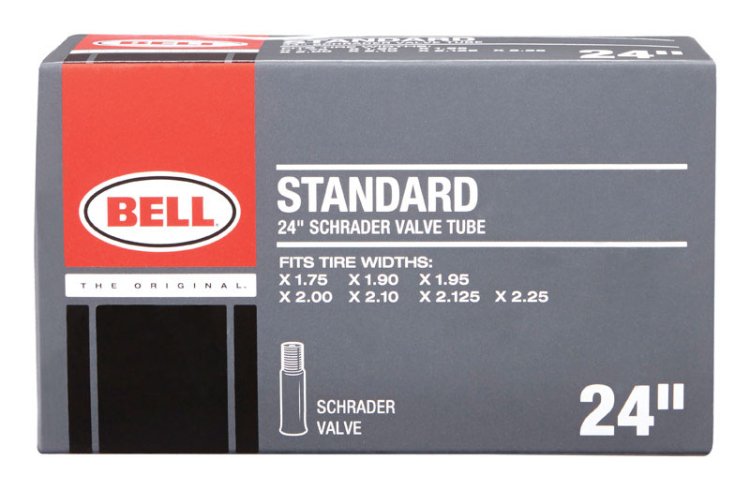 Standard 24 in. Rubber Bike Tube 1 pk