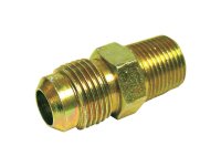 3/4 in. Flare x 3/4 in. Dia. MPT Brass Connector