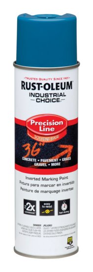 Industrial Choice Blue Inverted Marking Paint 17 oz.