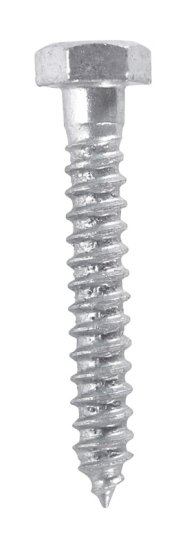 5/16 in. x 2 in. L Hex Hot Dipped Galvanized Steel Lag S