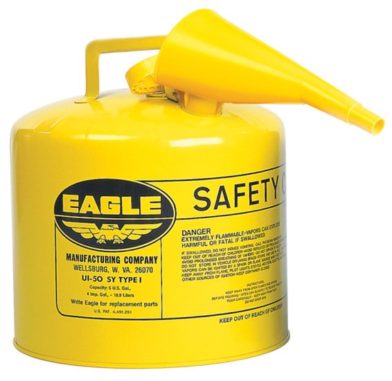 Steel Safety Diesel Can 5 gal.