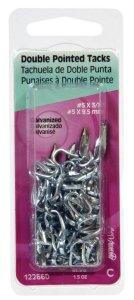 No. 11 Galvanized Steel Double Point Tack Staple 11 Ga.