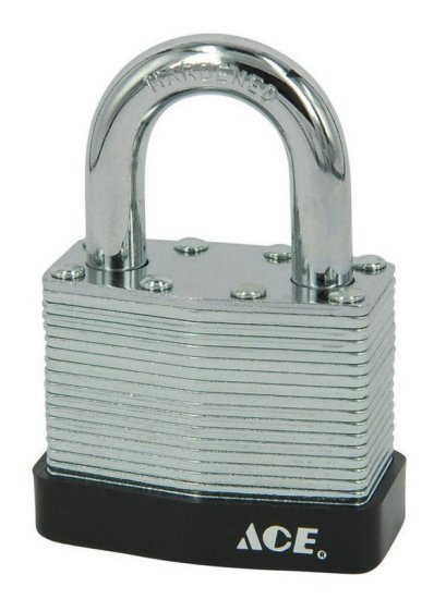 Ace 1-3/8 in. H X 1-3/4 in. W X 1-1/16 in. L Steel Double Lockin