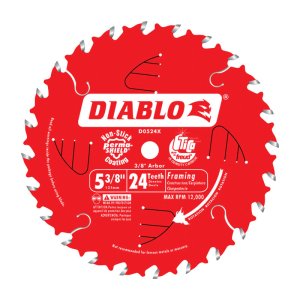 5-3/8 in. Dia. x 10 mm Carbide Tip Steel Framing Blade 24