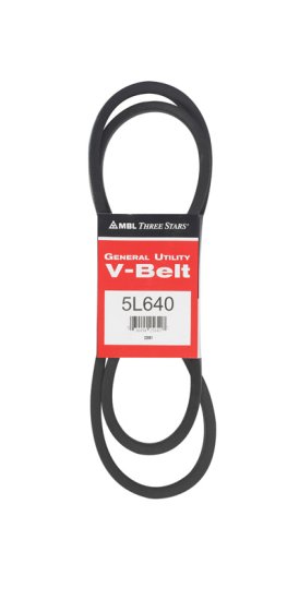 General Utility V-Belt 0.63 in. W x 64 in. L