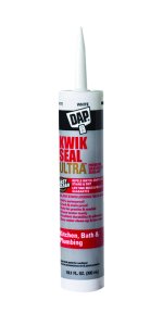 Kwik Seal Ultra White Siliconized Acrylic Kitchen and Bath S