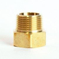 (image for)  Brass 3/4 in. D X 3/4 in. D Hose Adapter 1 pk
