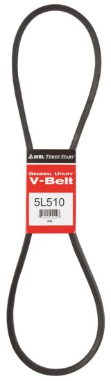 General Utility V-Belt 0.63 in. W x 51 in. L