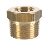 1/4 in. MPT x 1/8 in. Dia. FPT Brass Hex Bushing