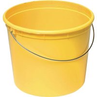 5-qt. Plastic Bucket with Steel Handle