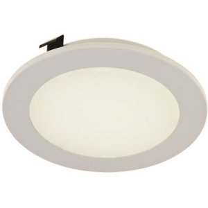 4 in. White Recessed Trim