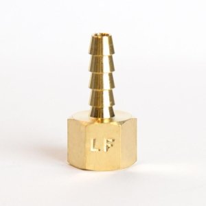 (image for)  Brass 1/8 in. D X 3/16 in. D Adapter 1 pk