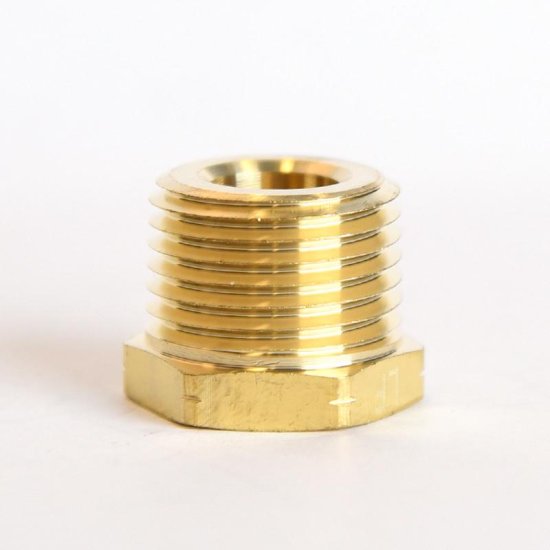 (image for)  1/2 in. MPT X 1/4 in. D FPT Brass Hex Bushing