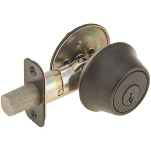 SmartKey Security Single Cylinder Deadbolt Venetian