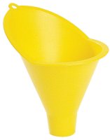 Yellow 4 in. H Plastic 8 oz. Radiator Funnel