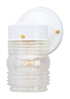 Patina White Switch Incandescent Wall Lantern