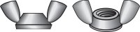 8 in. Zinc-Plated Steel SAE Wing Nut 100 pk