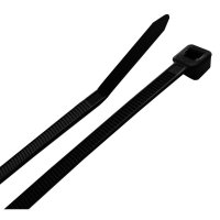 14 in. L Black Cable Tie 8 pk