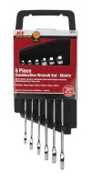 Multiple x 9 in. L Metric Wrench Set 6 pc.